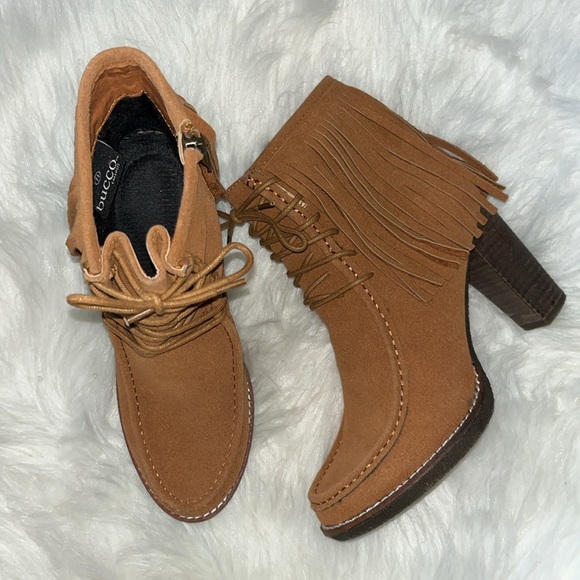 Bucco Fringe Boots - Picture 2 of 4